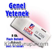KPSS Genel Yetenek 8 Gb Flash Bellekli Ders Videoları (Kod:FL-111-GY)