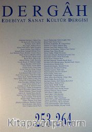 Dergah Edebiyat Sanat Kültür Dergisi 253-264 Cilt:22