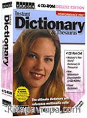 Instant Dictionary <br /> Thesaurus / Gelişmiş İngilizce Sözlük Kod:Cs-115d<br />amp