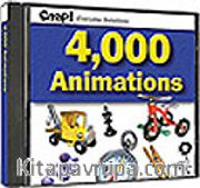 4,000 Animations / 4,000 Hareketli Animasyonlar Kod:CS-234<br />