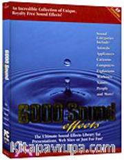 6,000 Sound Effects / 6.000 Ses Efekti Kod:CO.EVD-725<br />
