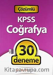 2012 KPSS Coğrafya 30 Deneme Sınavı (Tamamı Çözümlü)