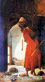Kaplumbağa Terbiyecisi / Osman Hamdi Bey (OHB 002-60x110) (Çerçevesiz)