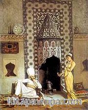 Kahve Getiren Kadın / Osman Hamdi Bey (OHB 005-50x60) (Çerçevesiz)