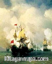 Sakız Adasında Deniz Savaşı-1848 / Ivan Konst. Aivazovsk (AIK 010-30x35) (Çerçevesiz)