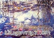 Nilüferler / Claude Monet (MCL 003-35x50) (Çerçevesiz)