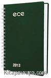 2013 Ece Ajanda - Fırat (Ürün Kodu:51) Yeşil