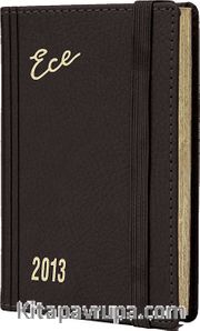 2013 Ece Ajanda - Muhtıra Serisi 1DL Cep (Ürün Kod:1) Siyah