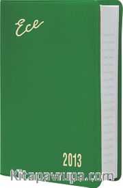 2013 Ece Ajanda - Muhtıra Serisi 2P Cep (Ürün Kod:2) Yeşil
