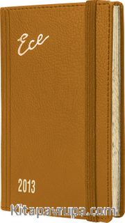 2013 Ece Ajanda - Muhtıra Serisi 3DL Cep (Ürün Kod:3) Taba