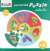 EOLO Yuvarlak Puzzle Sebzeler/ 7 Parça