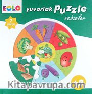 EOLO Yuvarlak Puzzle Sebzeler/ 7 Parça