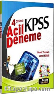 KPSS Genel Yetenek Genel Kültür Çözümlü 4 Acil Deneme