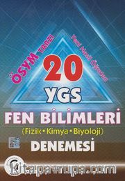 20 YGS Fen Bilimleri Denemesi (Fizik-Kimya-Biyoloji)