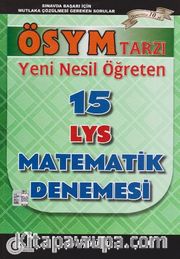 Yeni Nesil Öğreten 15 LYS Matematik Denemesi