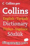 Collins Gem English-Turkish Dictionary / Türkçe - İngilizce Sözlük