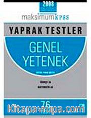 Maksimum KPSS Yaprak Testler Genel Yetenek (76 Test)