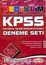 KPSS Deneme Seti / Orta Öğretim Önlisans Mezunları İçin Çözümlü