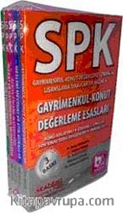 Değerleme Tekli Kitap Seti / SPK Gayrimankul - 5 kitap Konut Değerleme Uzmanlığı Sınavlarına Hazırlık