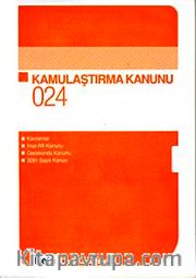 Kamulaştırma Kanunu / Cep Kitapları 024