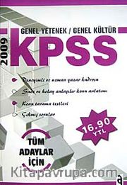 KPSS Genel Yetenek Genel Kültür Tüm Adaylar İçin 2009
