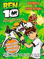 Ben 10 Büyük Mücadele <br /> Boyama ve Oyun Kitabı