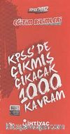 KPSS'de Çıkmış Çıkacak 1000 Kavram