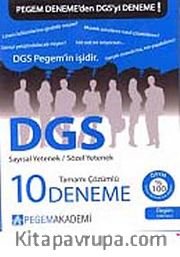 2012 DGS Sayısal Yetenek-Sözel Yetenek Tamamı Çözümlü 10 Deneme