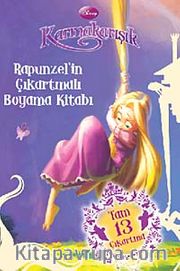 Rapunzel'in Çıkartmalı Boyama Kitabı