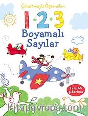Çıkartmayla Öğrenelim - Boyamalı Sayılar