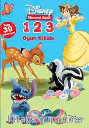 Disney Eğlenerek Öğren 1-2-3 Oyun Kitabı