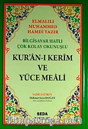 Bilgisayar Hatlı Çok Kolay Okunuşlu Kur'an-ı Kerim Ve Yüce Meali (Orta Boy-Kod:028)