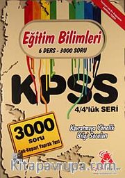 2012 KPSS Eğitim Bilimleri <br /> 3000 Soru Çek-Kopart Yaprak Test
