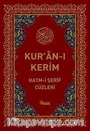Kur'an-ı Kerim Hatm-i Şerif Cüzleri (Kutulu)