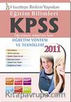2011 KPSS Eğitim Bilimleri Öğretim Yöntem ve Teknikleri