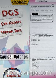 2014 DGS Çek-Kopar Yaprak Test Sayısal Yetenek