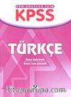 KPSS Türkçe / Konu Anlatımlı Örnek Soru Çözümlü