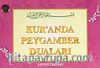 Kur'anda Peygamber Duaları (Kartela)