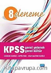 KPSS Genel Yetenek Genel Kültür 8 Deneme