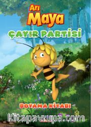 Arı Maya Çayır Partisi Boyama Kitabı