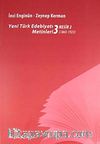 Yeni türk Edebiyatı Metinleri 3 / Nesir 2 (1860-1923)