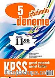 KPSS Genel Yetenek Genel Kültür 5 Çözümlü Deneme