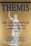 Themis Adli ve İdari Hakimlik Tamamı Çözümlü Çıkmış Sorular Ek