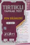 8. Sınıf Fen Bilimleri Tırtıklı Yaprak Test (35 Adet)
