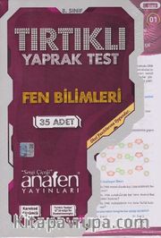 8. Sınıf Fen Bilimleri Tırtıklı Yaprak Test (35 Adet)