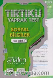 5. Sınıf Sosyal Bilgiler Tırtıkı Yaprak Test (40 Adet)