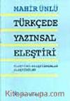 Türkçede Yazınsal Eleştiri