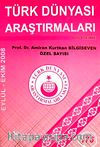Türk Dünyası Araştırmaları Vakfı Tarih Dergisi Eylül-Ekim 2008 / Sayı 176