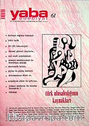 Yaba Edebiyat Sayı: 61 Kasım-Aralık 2009