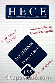 Sayı:155 Kasım 2009 Hece Aylık Edebiyat Dergisi